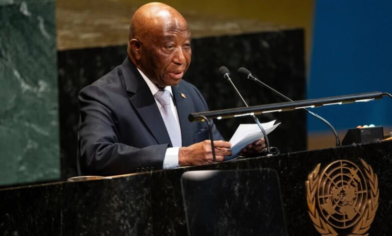 Liberia President Joseph Boakai