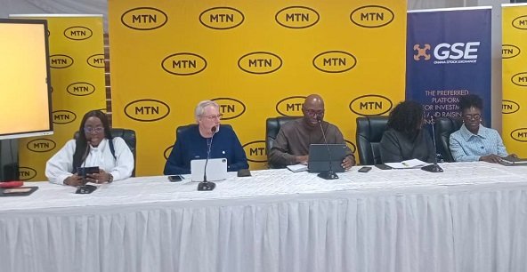 Mr Blewett ( second from right) with other dignitaries during the programme