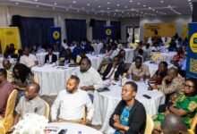 Some MTN staff and guests at the Stakeholder Forum