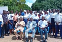 NCCE staff with student leaders after the dialogue