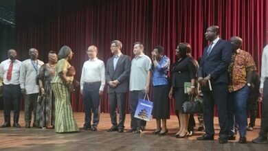 Dignitaries during the meeting