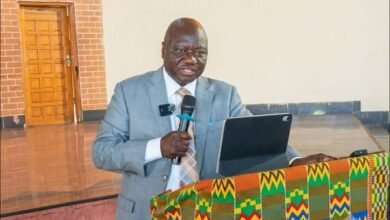New Audit Committees -----Mr Fuseini (inset) addressing the newly audit committee members