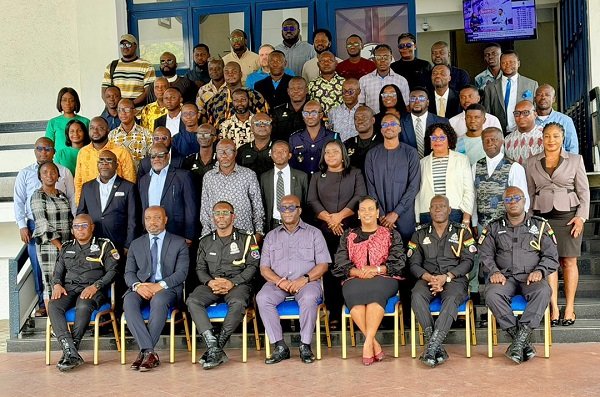 MrTerlabi (seated middle) with other stakeholders after the opening ceremony