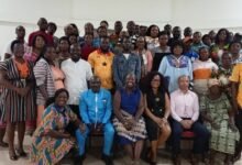 Ratify ILO Convention 190 -------Ms Marian Atuguba (seated middle) with other participants after the workshop