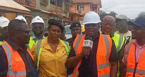 Mr Agbodza, Minister for Roads and Highways