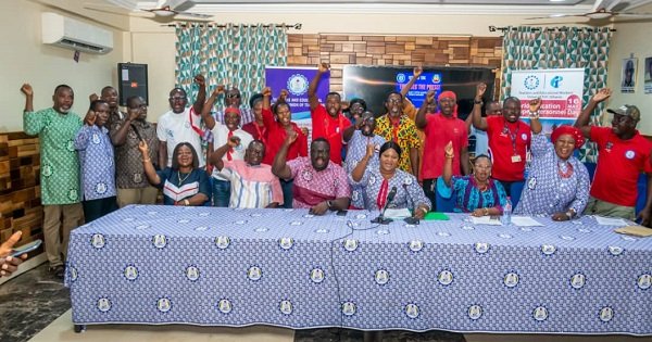 Participants after the event