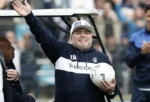 The late Diego Maradona