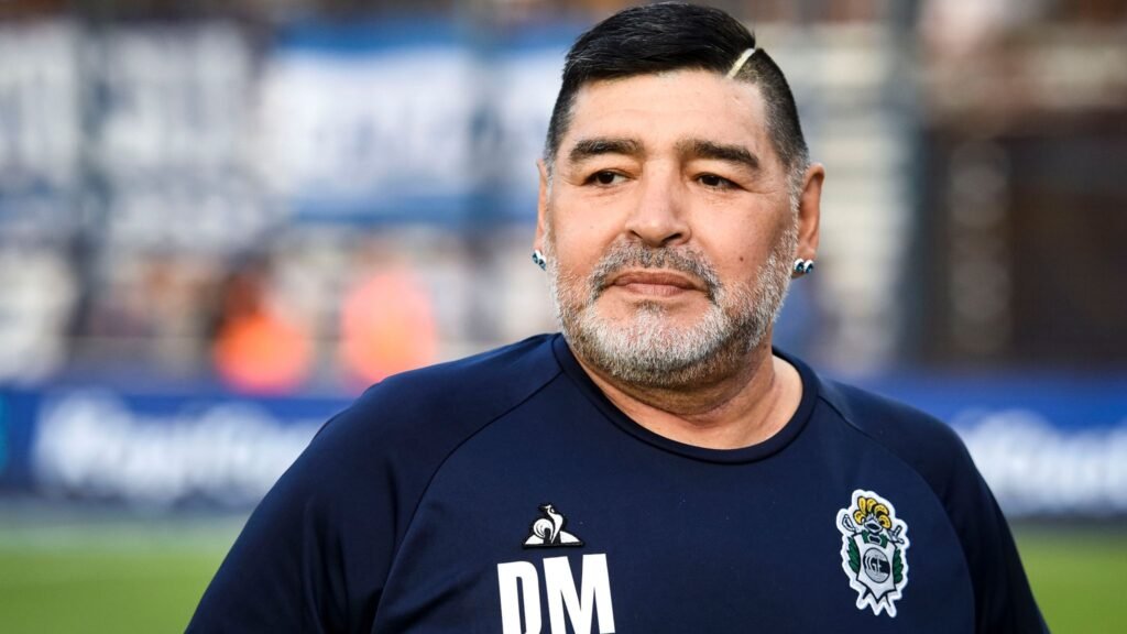 The late Diego Maradona