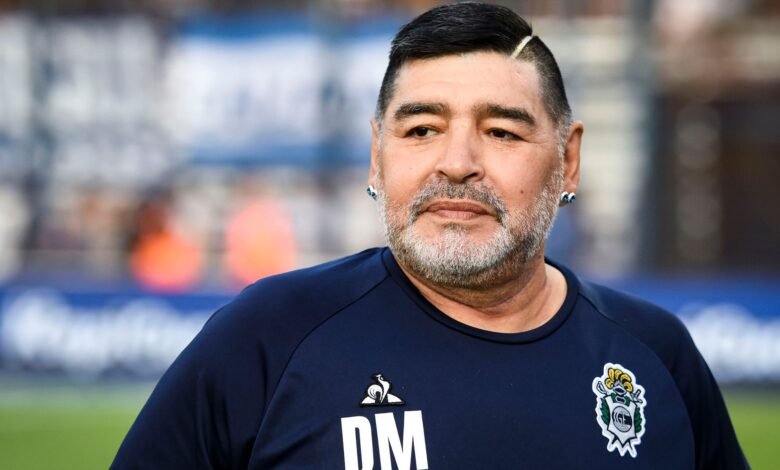 The late Diego Maradona