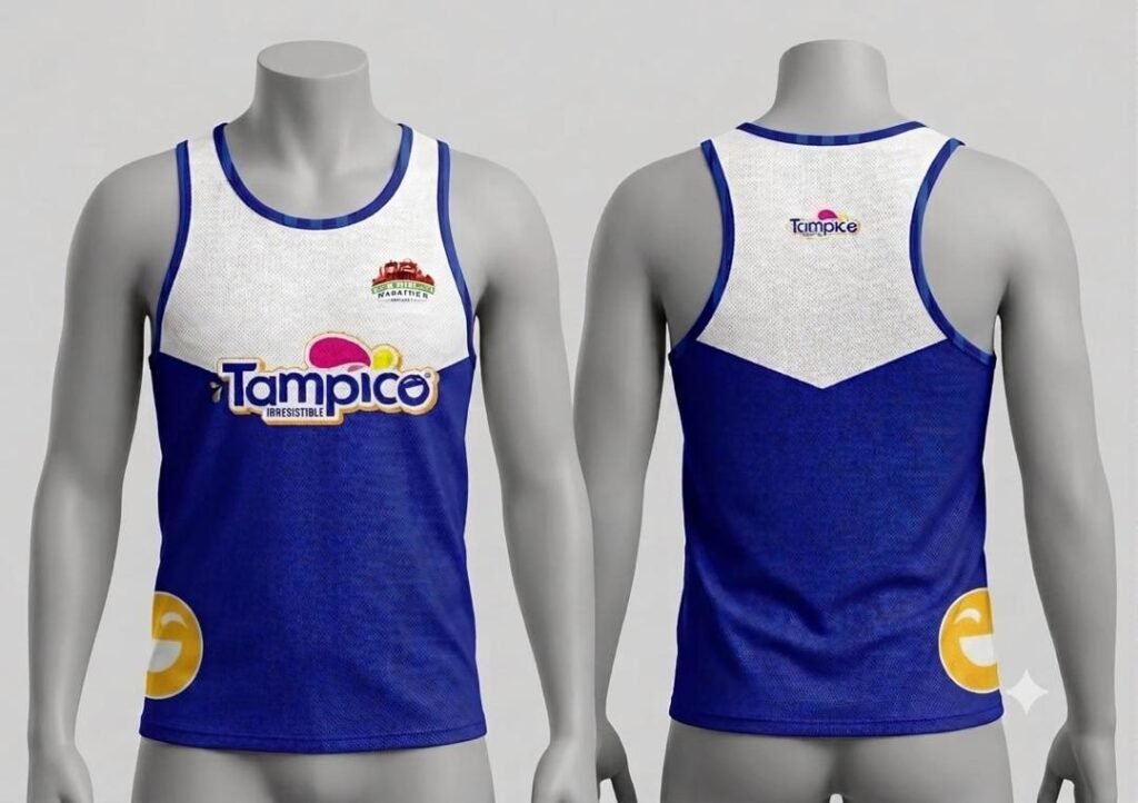 The new shirts for the marathon
