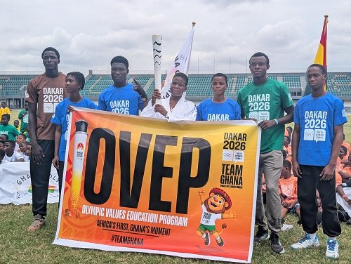 • Members of Team Ghana: from left, Daniel Lartey, Joanita Borteye, Robert Amartey Tagoe, Bernice Mawena Akakpo, Mary Coffie, Stephen Oduro Jnr and Obapomba Adu Mintah