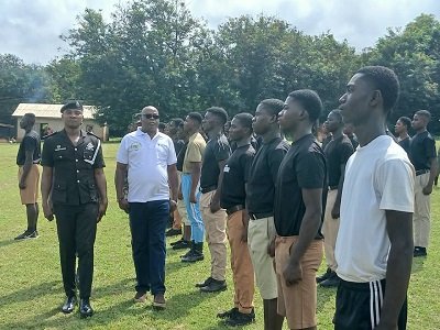 500 cadets trained to promote discipline, prevent violence