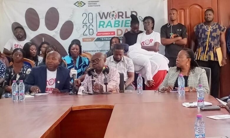 Dr Danso (middle) speaking at the programme