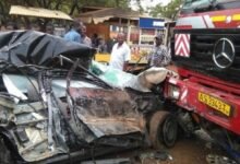 An accident scene