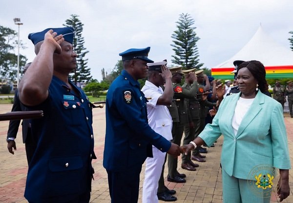 Air Force takes over guard duties at Presidency