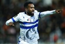 An Al Hilal player celebrating a goal