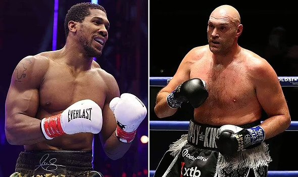 Anthony Joshua(left) & Tyson Fury(right)