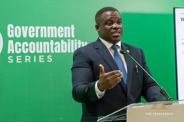 Mr Nartey George, Minister for Communication, Digital Technology and Innovations