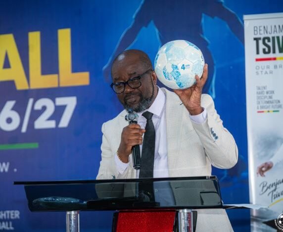 FA President addressing guests at the launch