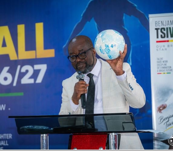 FA President addressing guests at the launch