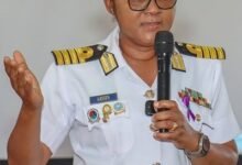 Naval Captain Veronica Adzo Arhin