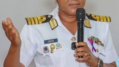 Naval Captain Veronica Adzo Arhin