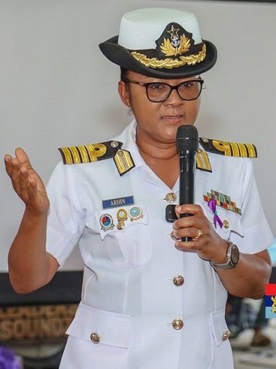 Naval Captain Veronica Adzo Arhin