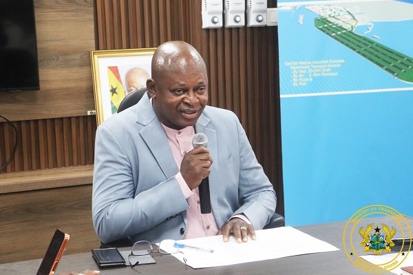 Mr Joseph Bukari Nikpe, Transport Minister