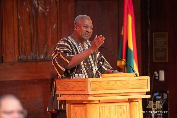Invest beyond remittances – Pres Mahama urges diaspora