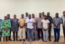 Journalists after the workshop
