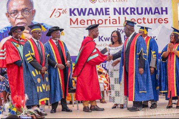 UCC confers honorary doctorate on Kwesi Pratt Jnr