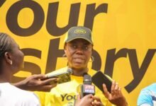 Ms Esi Wilson speaking during an interview.