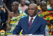 Mr Eric Opoku, Minister of Agriculture