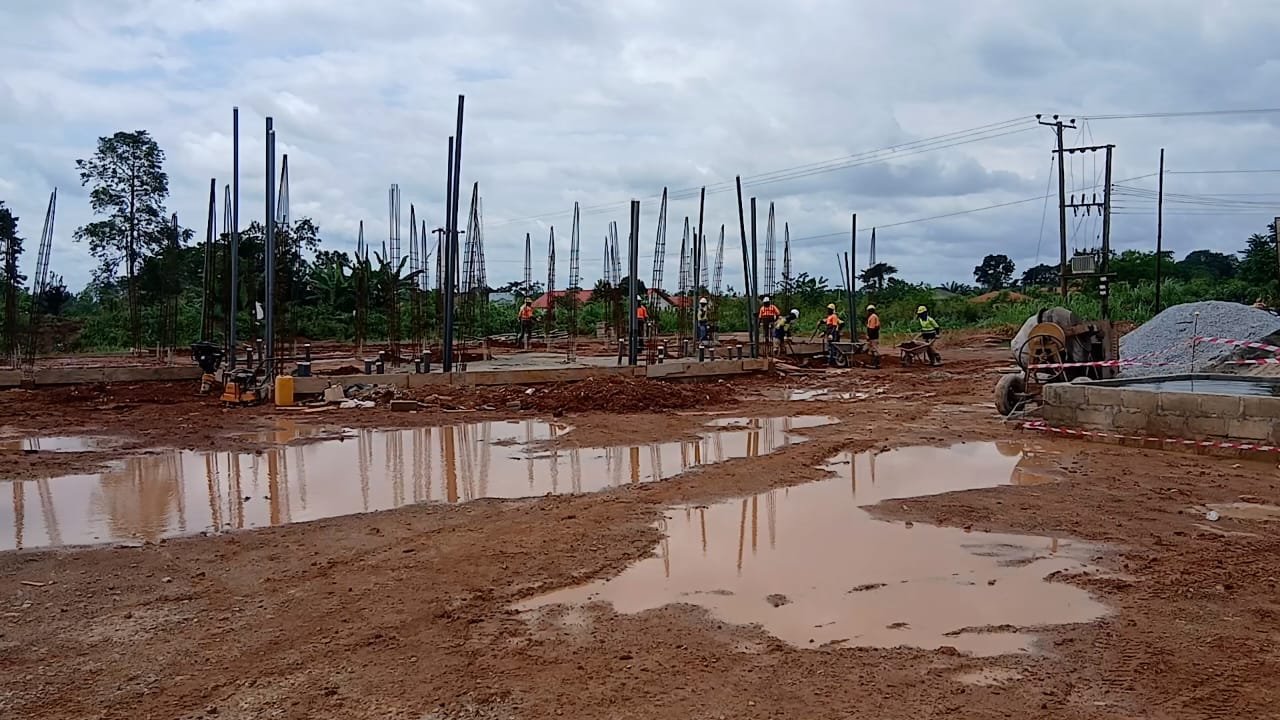 Constuction works on Kenyasi of College Education progressing steadily