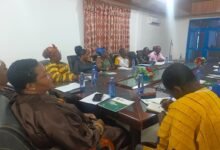 Some of the traditional leaders during the training
