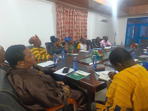 Some of the traditional leaders during the training