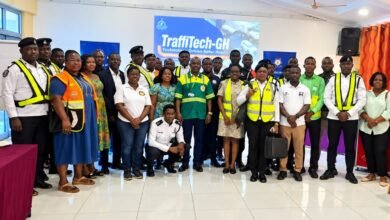 Participants after the training