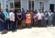 Dr Nkansah (fifth from left) with other participants at the forumDr Nkansah (fifth from left) with other participants at the forum