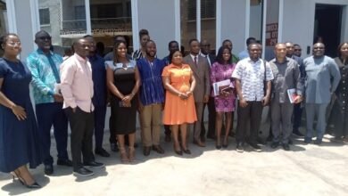 Dr Nkansah (fifth from left) with other participants at the forumDr Nkansah (fifth from left) with other participants at the forum