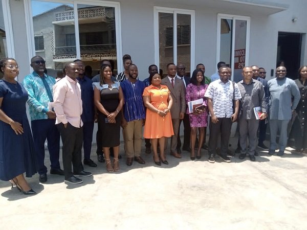 Dr Nkansah (fifth from left) with other participants at the forumDr Nkansah (fifth from left) with other participants at the forum