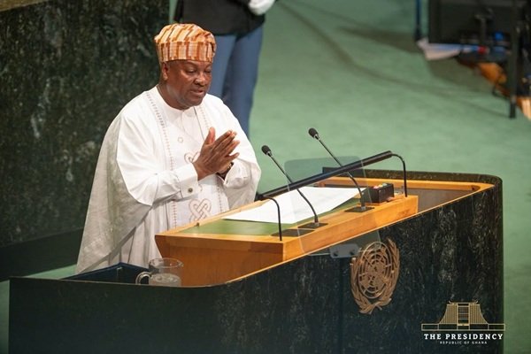 President Mahama ..