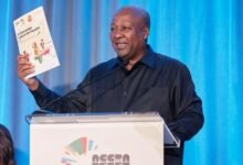President Mahama launching Accra Reset initiative