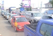 Traffic situation at Circle Photo Victor A. Buxton