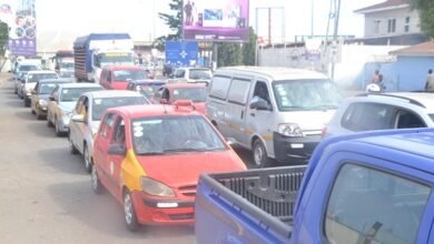 Traffic situation at Circle Photo Victor A. Buxton