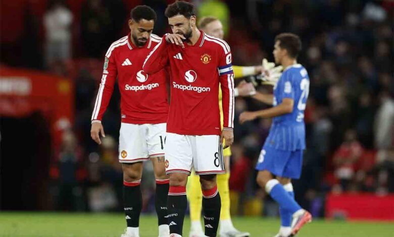 The last time Manchester United lost at home after leading by two goals was in September 1976