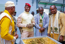 The plant will initially be capable of refining 164 tonnes of gold a year, presidency says