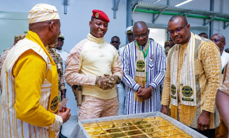 The plant will initially be capable of refining 164 tonnes of gold a year, presidency says