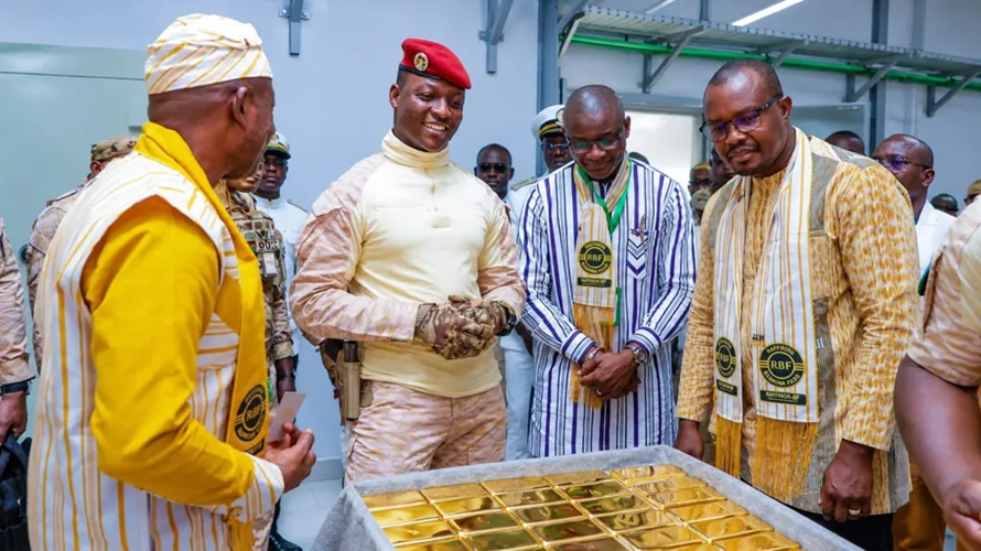 Burkina Faso opens first gold refinery 