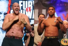 Tyson ⁠⁠⁠⁠Fury with Anthony Joshua
