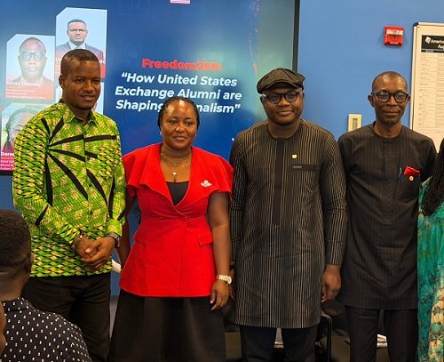 Some alumni of the Exchange Programme
